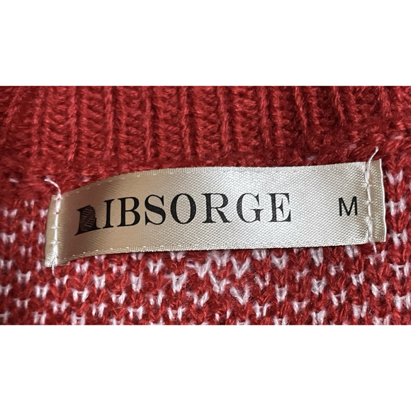 Libsorge Size M Reindeer Christmas Sweater Women’s - Picture 4 of 5